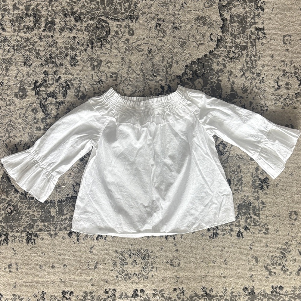 Polo by Ralph Lauren White Kids Blouse
